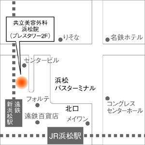 浜松院の地図