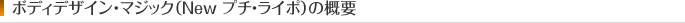 �ܥǥ��ǥ����󡦥ޥ��å���New �ץ����饤�ݡˤγ���