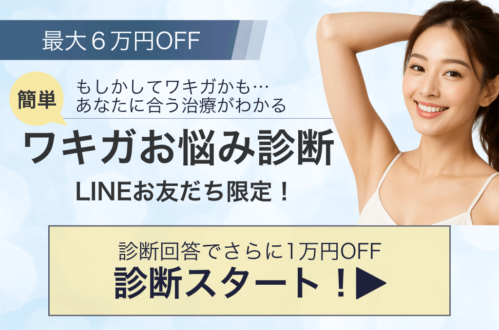 ワキガお悩み診断