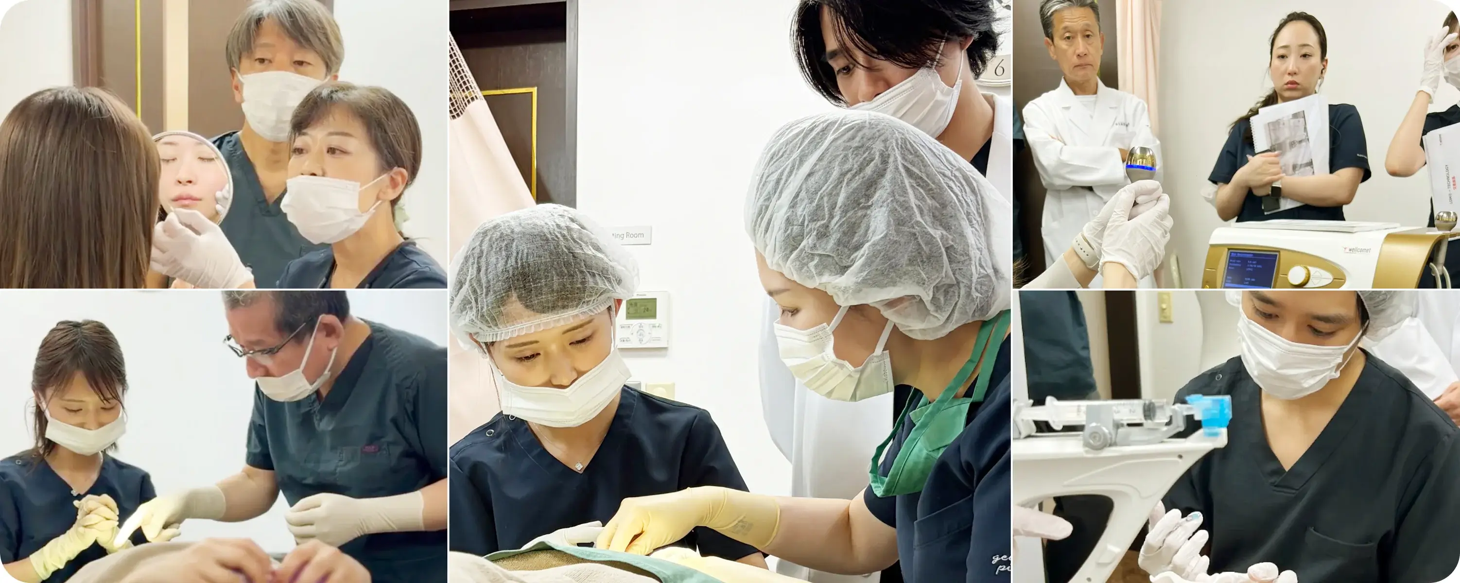 熟練医師による施術の様子