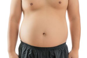 お腹が気になる男性