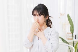 体臭が気になる女性