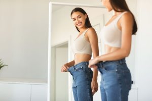 ダイエットを成功した女性