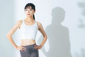 ダイエットに成功して理想のスタイルを手に入れた女性