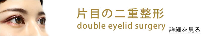 片目の二重整形のバナー
