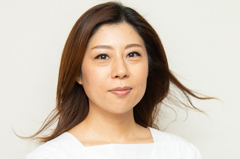 白玉点滴を受けた女性