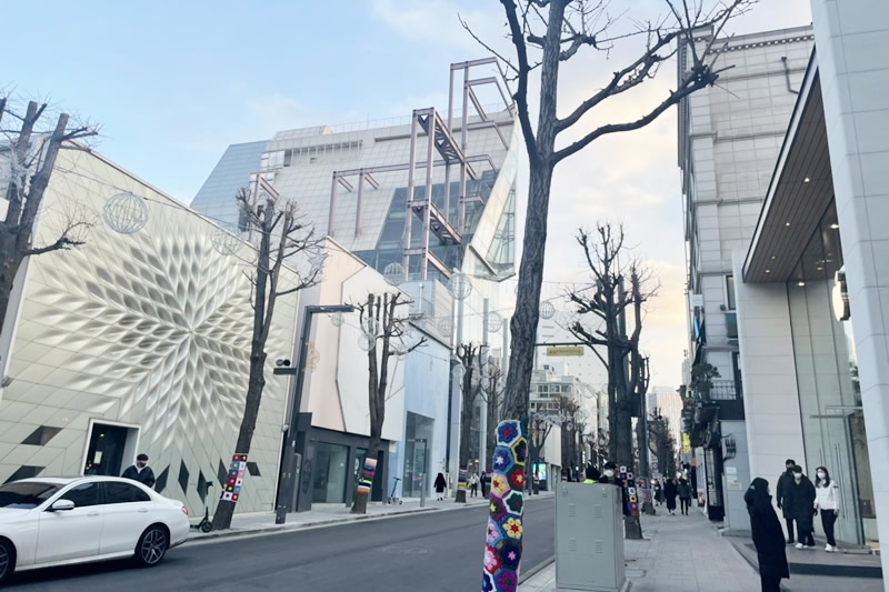 韓国の街並み