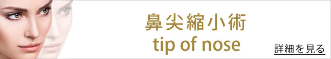 鼻尖縮小手術のバナー