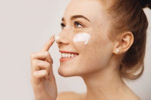 そばかすがある女性