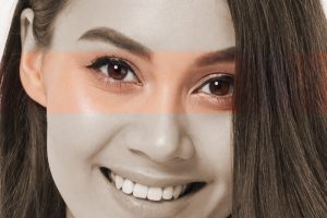 目が綺麗な女性