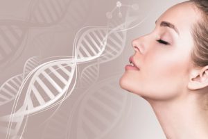 再生医療で美肌になった女性