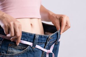 痩身治療を受けた女性