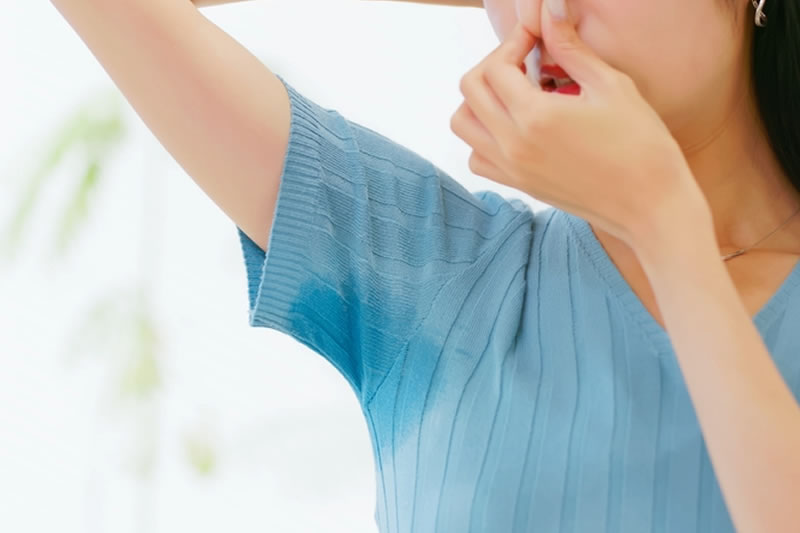 わきがに困っている女性