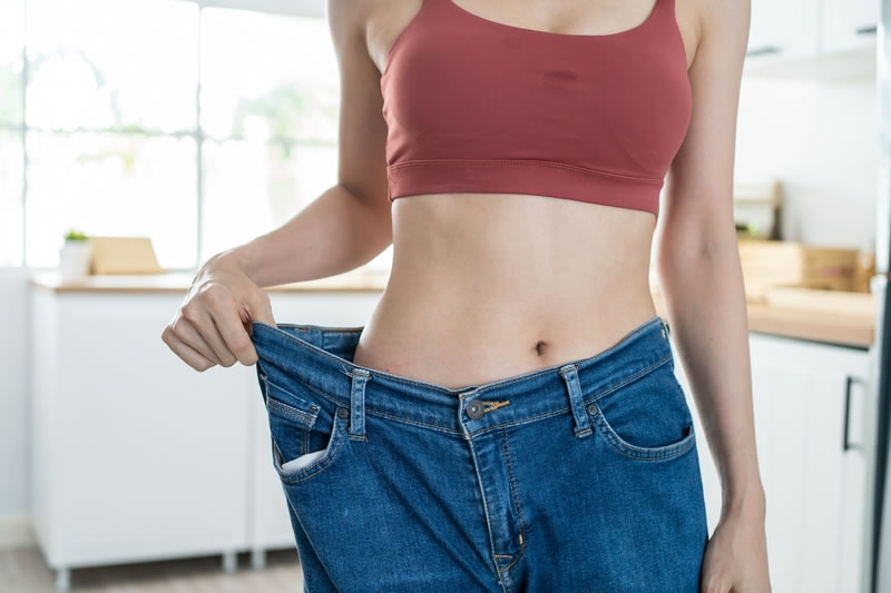 ダイエットに成功した女性