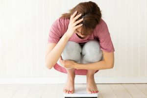 リバウンドしてしまった女性