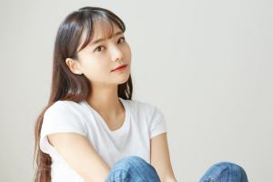 小顔の女性